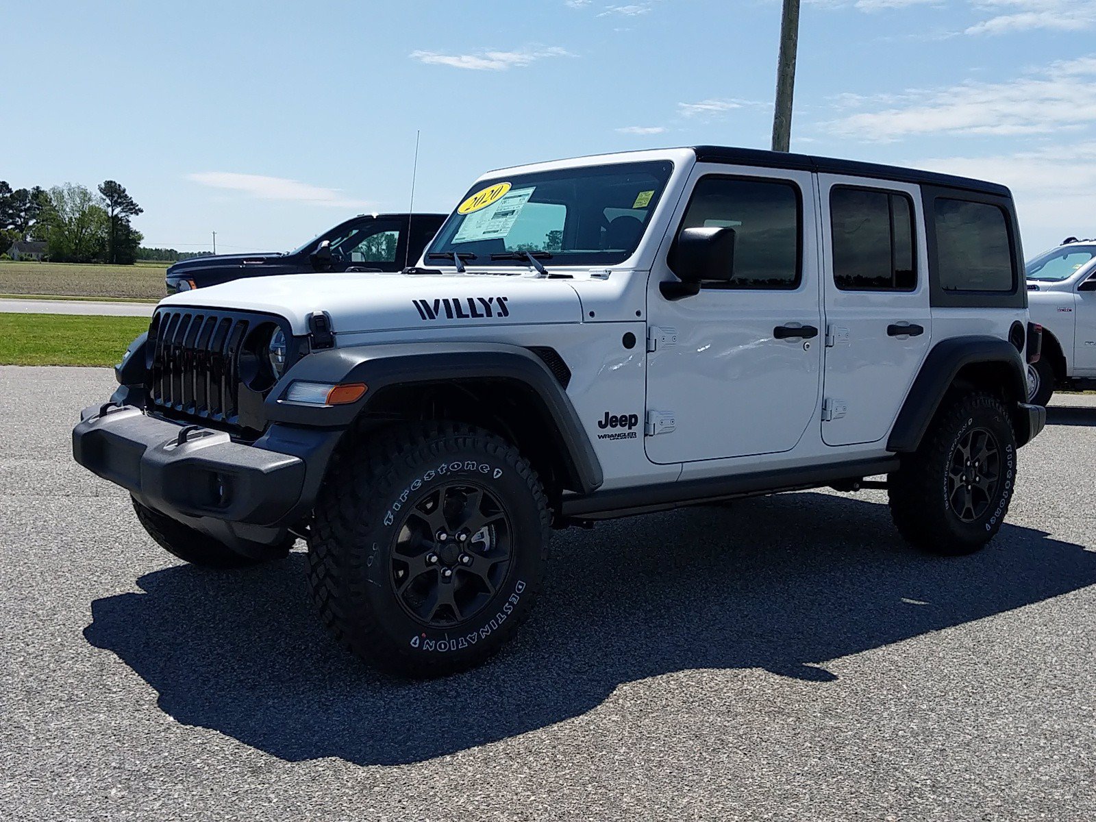 New 2020 JEEP Wrangler Willys Sport Utility in Elizabeth City #C11505 ...